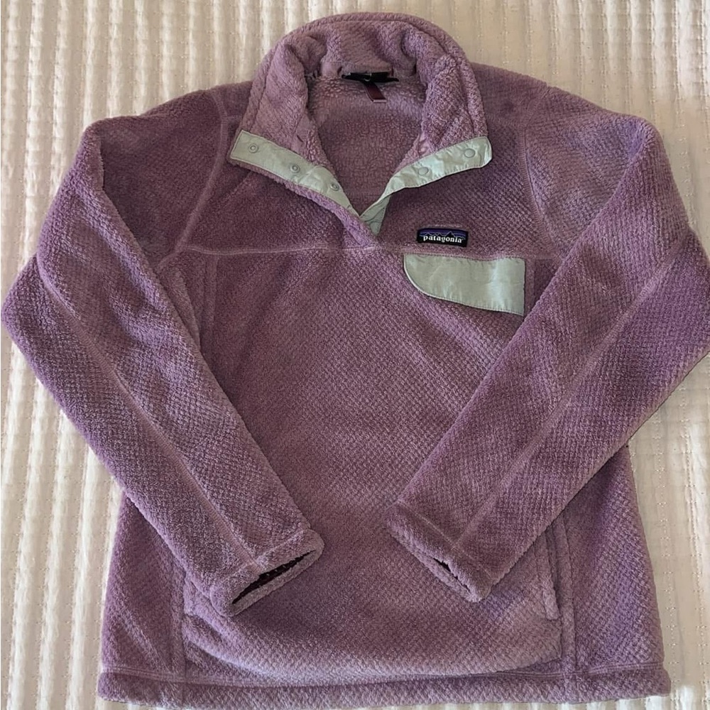 Patagonia Purple Retool Fleece Pullover
